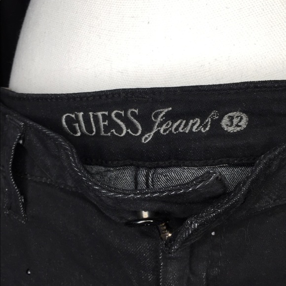 Guess Black Jeans size 32” - Picture 3 of 8